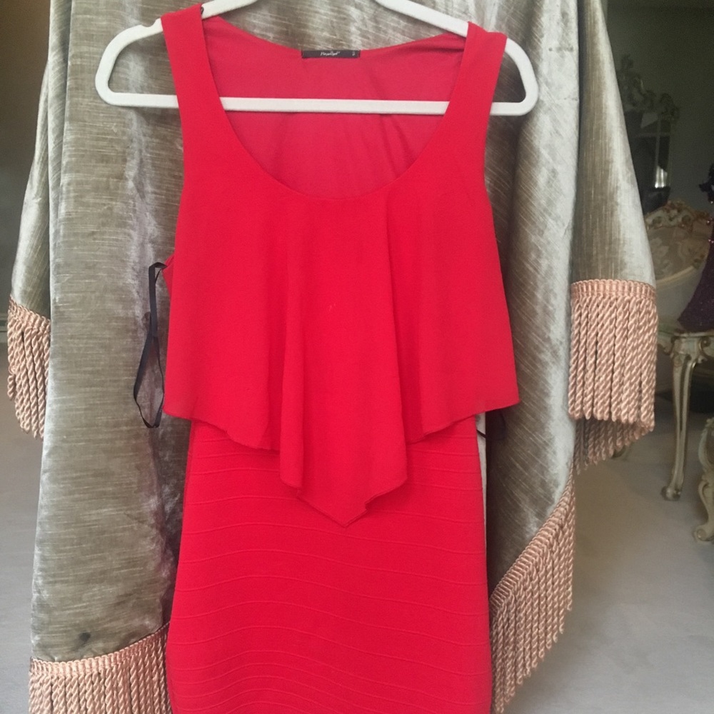 Red dress